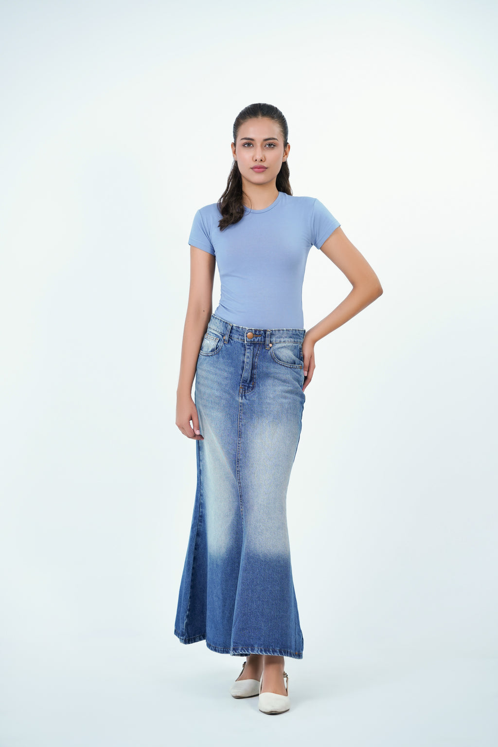 MAXI SKIRT JEANS