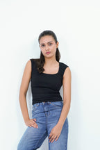 SQUARE NECK TANK